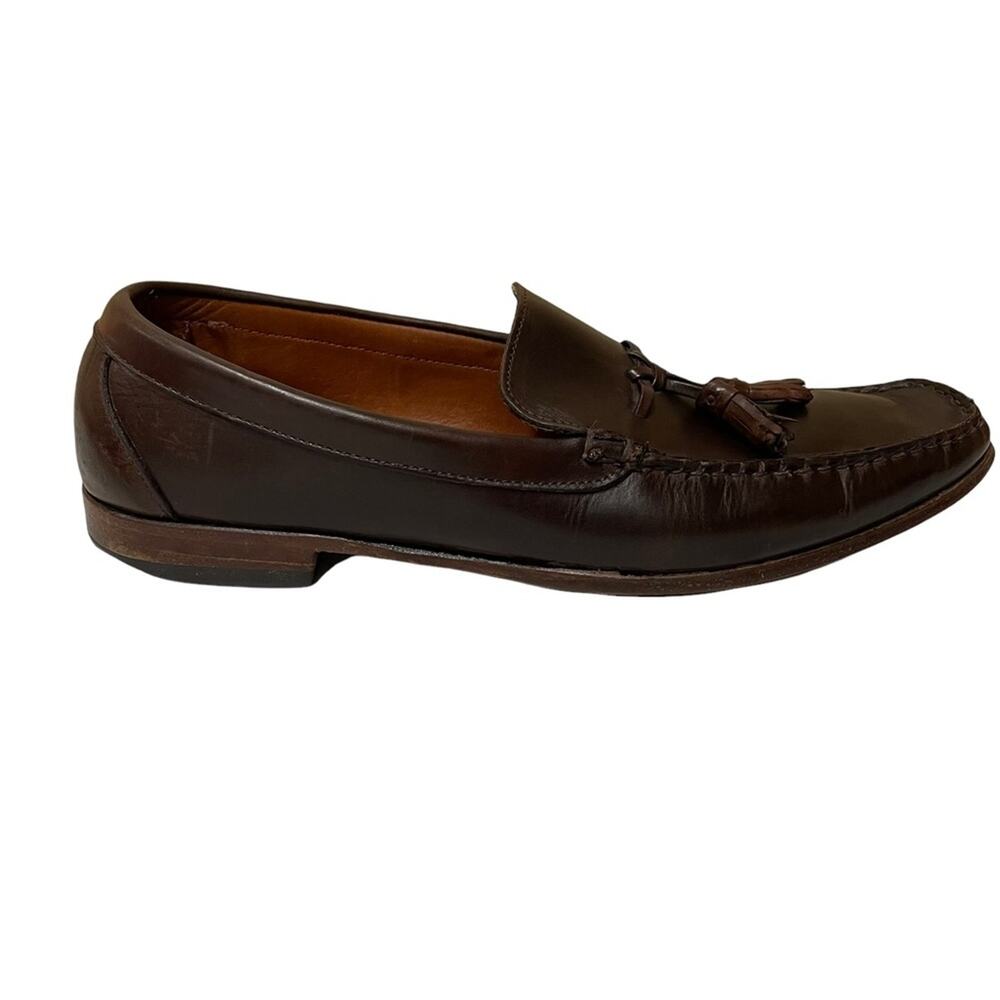 Allen Edmonds Pomona Brown Leather Tassle Loafer Men’s 9D